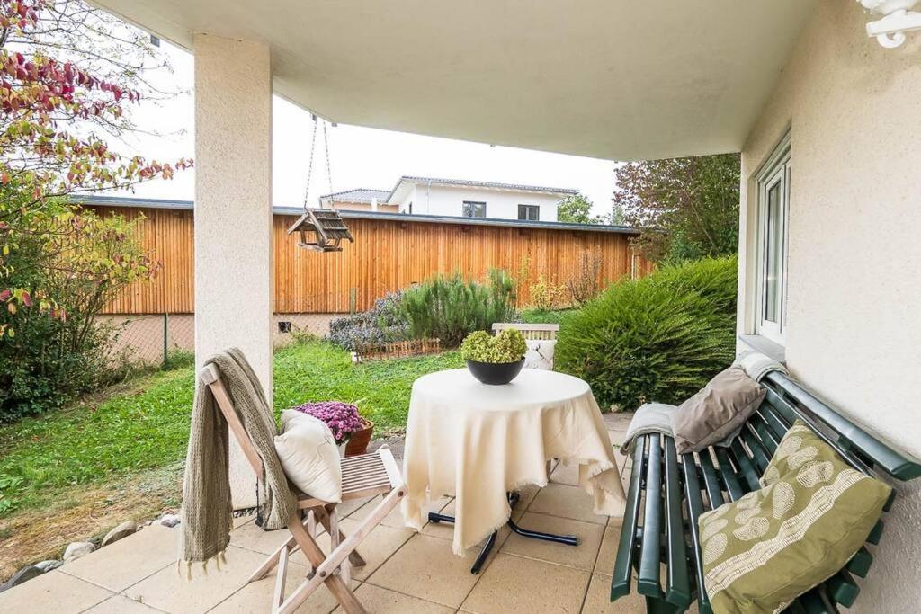Ferienwohnung Julija Riedheim 希尔金根 外观 照片